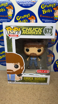 POP! Movies #673: Chuck Norris (Target Exclusive) (Funko POP!) Figure and Box w/ Protector (As Pictured/See Note)