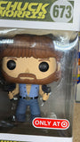 POP! Movies #673: Chuck Norris (Target Exclusive) (Funko POP!) Figure and Box w/ Protector (As Pictured/See Note)