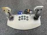 Wired Controller - Analog Dual Joystick Flightstick - SCPH-1110 - Official Sony - Grey (Playstation 1) Pre-Owned*