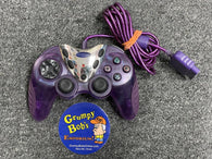 Wired Controller - intec -  Turbo Shock 2 - Purple (Playstation 2) Pre-Owned