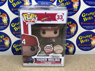 POP! MLB #33: Cardinals - Yadier Molina (Busch Stadium Exclusive) (Funko POP!) Figure and Box w/ Protector