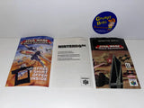 Star Wars: Rogue Squadron (Nintendo 64) Pre-Owned: Game, Manual, 2 Inserts, Tray, and Box