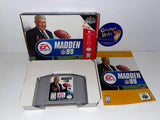 Madden 99 (Nintendo 64) Pre-Owned: Game, Manual, Tray, and Box