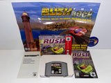 San Francisco: Rush Extreme Racing (Nintendo 64) Pre-Owned: Game, Manual, 1 Insert, Poster, Tray, and Box