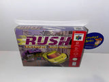 San Francisco: Rush Extreme Racing (Nintendo 64) Pre-Owned: Game, Manual, 1 Insert, Poster, Tray, and Box