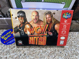 WCW Nitro (Nintendo 64) Pre-Owned: Game, Manual, Poster, Tray, and Box