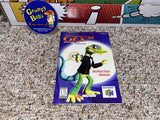 Gex 64: Enter The Gecko (Nintendo 64) Pre-Owned: Game, Manual, Tray, and Box