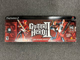 Guitar Hero II BUNDLE (Playstation 2) Pre-Owned w/ Game + Wired Guitar + Box (STORE PICK-UP ONLY)
