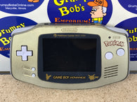 System - Gold Pokemon Center New York Edition [Backlit MOD] (Nintendo Game Boy Advance) Pre-Owned (As Pictured)