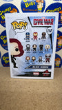 POP! Marvel #132: Captain America Civil War - Black Widow (Funko POP! Bobble-Head) Figure and Box w/ Protector (As Pictured)