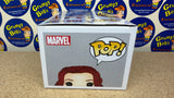 POP! Marvel #132: Captain America Civil War - Black Widow (Funko POP! Bobble-Head) Figure and Box w/ Protector (As Pictured)