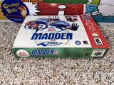 Madden NFL 2001 (Nintendo 64) Pre-Owned: Game, Manual, 3 Inserts, Tray, and Box