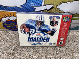 Madden NFL 2001 (Nintendo 64) Pre-Owned: Game, Manual, 3 Inserts, Tray, and Box