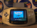 System - Gold Pokemon Center New York Edition [Backlit MOD] (Nintendo Game Boy Advance) Pre-Owned (As Pictured)
