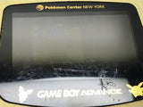System - Gold Pokemon Center New York Edition [Backlit MOD] (Nintendo Game Boy Advance) Pre-Owned (As Pictured)