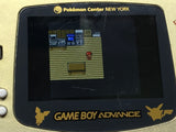 System - Gold Pokemon Center New York Edition [Backlit MOD] (Nintendo Game Boy Advance) Pre-Owned (As Pictured)