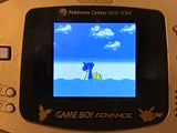 System - Gold Pokemon Center New York Edition [Backlit MOD] (Nintendo Game Boy Advance) Pre-Owned (As Pictured)