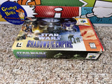 Star Wars: Shadows Of The Empire (Nintendo 64) Pre-Owned: Game, Manual, 2 Inserts, Tray, and Box