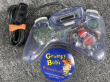 Wired Controller - MākoPad 64 - Clear - InterAct (Nintendo 64) Pre-Owned (Missing Analog Cap)