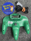 Wired Controller - TTX - Green (Nintendo 64) Pre-Owned