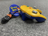 Wired Controller - TTX - Blue & Yellow (Nintendo 64) Pre-Owned
