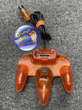 Wired Controller - Cirka - Orange (Nintendo 64) Pre-Owned