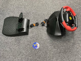 Thrustmaster Ferrari 458 Spider Racing Wheel w/ Pedals (Xbox Series X/S, One, PC Windows) Pre-Owned