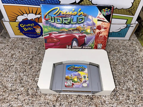 Cruis'n World (Nintendo 64) Pre-Owned: Game, Tray, and Box