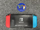 System (Nintendo Switch) Pre-Owned w/ Neon Blue & Neon Red Joy-Con w/ Wrist Straps + Dock, HDMI, AC Adapter, and Box (In Store Sale and Pick Up ONLY)