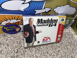 Madden NFL 64 (Nintendo 64) Pre-Owned: Game, Manual, Tray, and Box