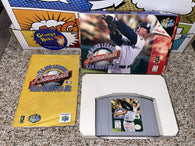 Major League Baseball Featuring: Ken Griffey Jr (Nintendo 64) Pre-Owned: Game, Manual, Tray, and Box