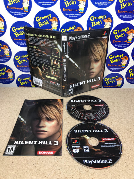 Silent Hill 3 (Playstation 2) Pre-Owned: Game, Soundtrack, Manual, and Case (As Pictured)