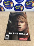 Silent Hill 3 (Playstation 2) Pre-Owned: Game, Soundtrack, Manual, and Case (As Pictured)