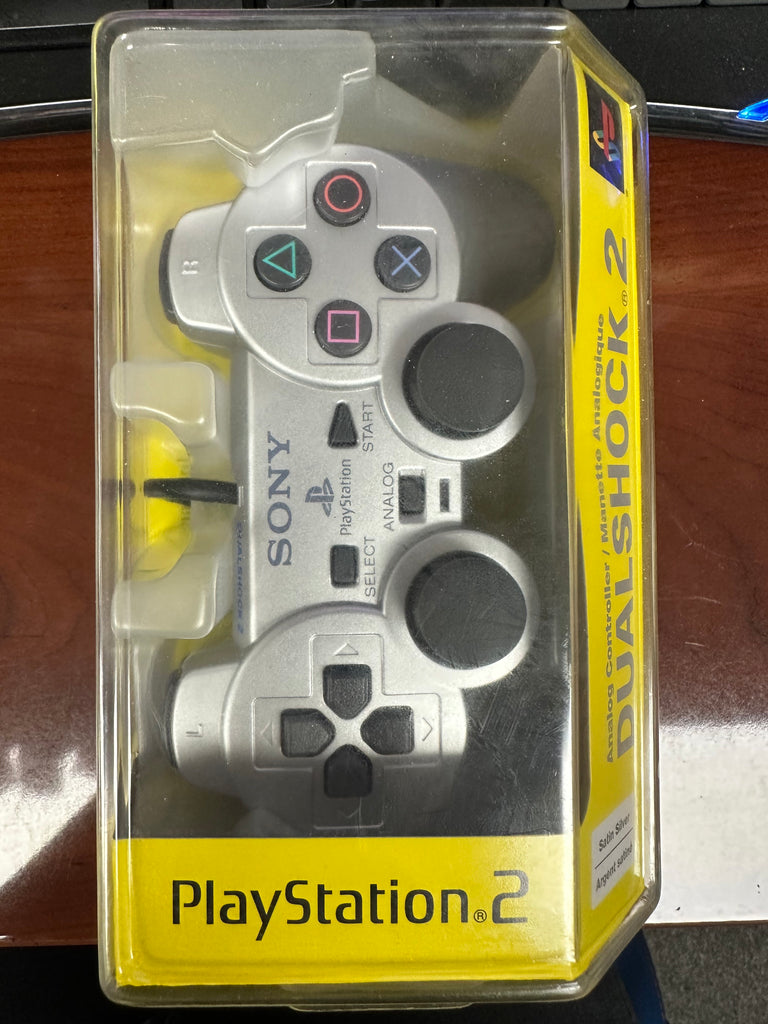 Dualshock 2 Analog Controller - Silver - Official Sony