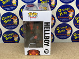 POP! Movies #750: Hellboy (Funko POP!) Figure and Box w/ Protector (Possibly Signed by Ron Perlman / As Pictured)