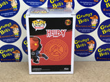 POP! Movies #750: Hellboy (Funko POP!) Figure and Box w/ Protector (Possibly Signed by Ron Perlman / As Pictured)