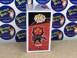 POP! Movies #750: Hellboy (Funko POP!) Figure and Box w/ Protector (Possibly Signed by Ron Perlman / As Pictured)