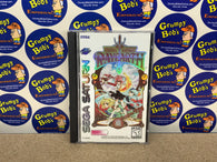 Magic Knight Rayearth (Sega Saturn) Pre-Owned: Disc, Manual w/ Stickers & Registration Card, and Case (As Pictured)