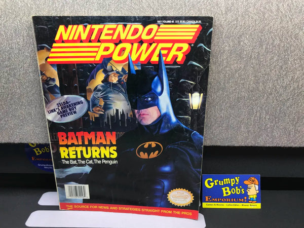 Nintendo Power: May 1993 Volume 48 (Magazine) Pre-Owned w/ Bubsy Poster + 2 Mailer Inserts (No Cards) (As Pictured)