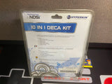 10 in 1 Deca Kit - Black (Hyperkin) (Nintendo DSi) New (Damaged Package) (Pictured)