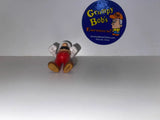 Fire Mario - Approx 2.5in (Jakks Pacific) (Nintendo) (Action Figure) Pre-Owned