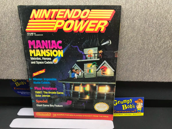 Nintendo Power: September/October 1990 Volume 16 (Magazine) Pre-Owned w/ Solar Jetman Poster + 2 Mailer Inserts (As Pictured)