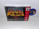 DOOM 64 (Nintendo 64) Pre-Owned: Game, Manual, Poster, 4 Inserts, Tray, and Box