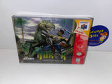 Turok Dinosaur Hunter (Nintendo 64) Pre-Owned: Game, Manual, Poster, 3 Inserts, Tray, and Box