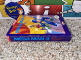 Mega Man 4 (Nintendo) Pre-Owned: Game, Manual, Dust Cover, Styrofoam, and Box