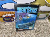 Silent Service (Nintendo) Pre-Owned: Game, Manual, Dust Cover, Styrofoam, and Box