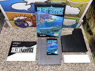 Silent Service (Nintendo) Pre-Owned: Game, Manual, Dust Cover, Styrofoam, and Box