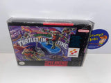 Teenage Mutant Ninja Turtles IV: Turtles in Time (Super Nintendo) Pre-Owned: Game, Tray, and Box