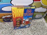 Short Order / Eggsplode (Nintendo) Pre-Owned: Game, Manual, Poster, Insert, Dust Cover, Styrofoam, and Box