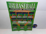 Tecmo Super Baseball (Super Nintendo) Pre-Owned: Game, Manual, 3 Inserts, Poster, Tray, and Box